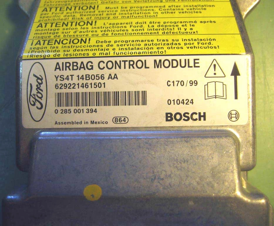 YS4T14B056AA YS4T-14B056-AA 0285001394 FORD FOCUS HC912B32 CRASH+CLEAR SRS.rar